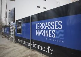 Première pierre pour Les Terrasses Marines