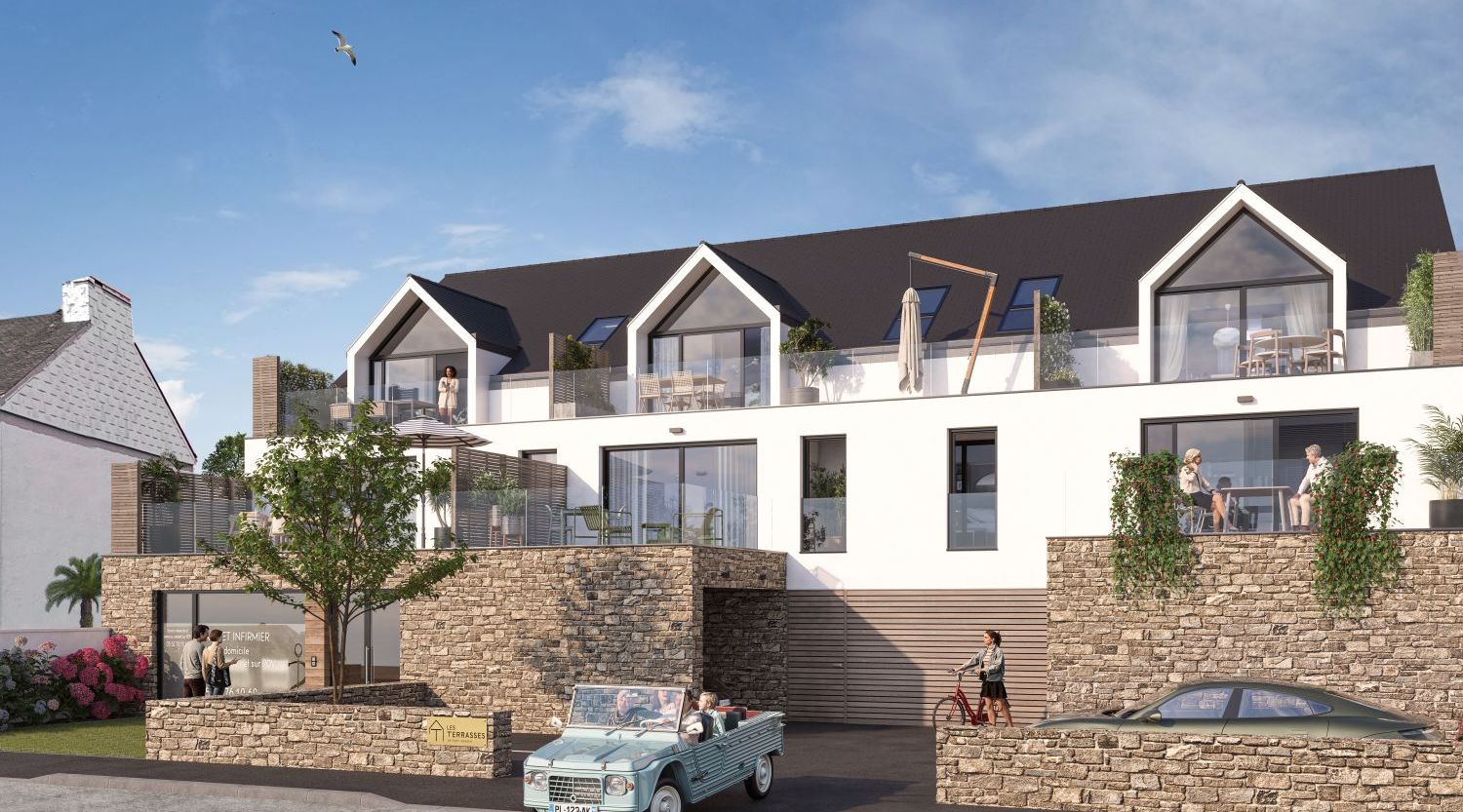 Les terrasses de Port Lagaden - Larmor Baden